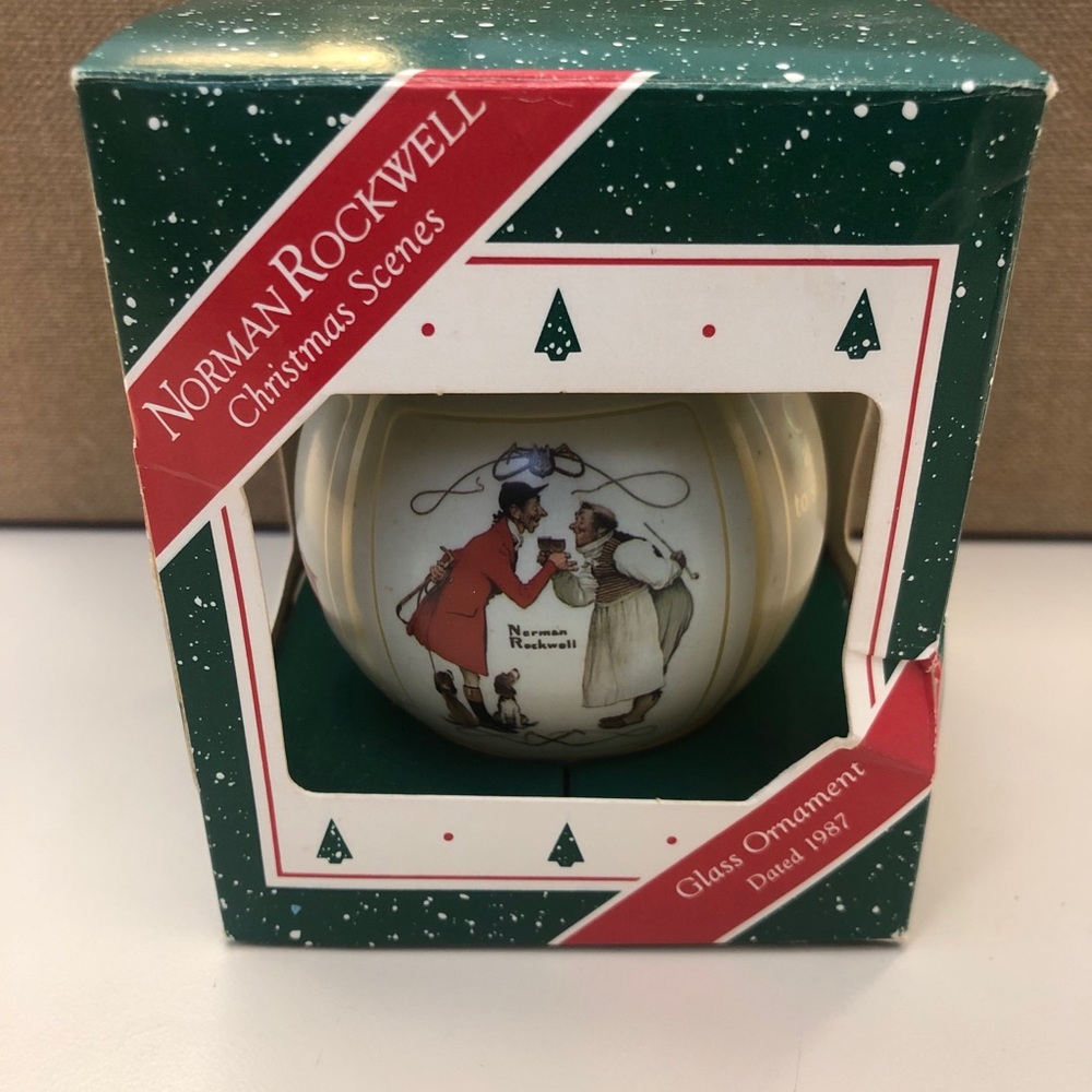 Vintage Hallmark Norman Rockwell Ornament